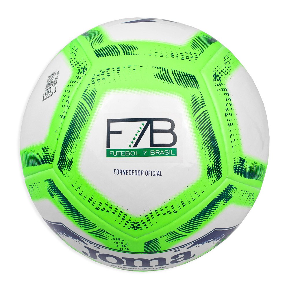 Bola Joma De Futebol 7 Oficial Elite Selo F7b Verde