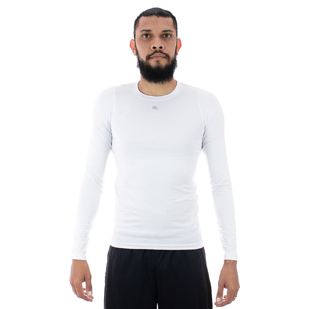 Camisa Kanxa Alta Compressão Kx M/L Branco