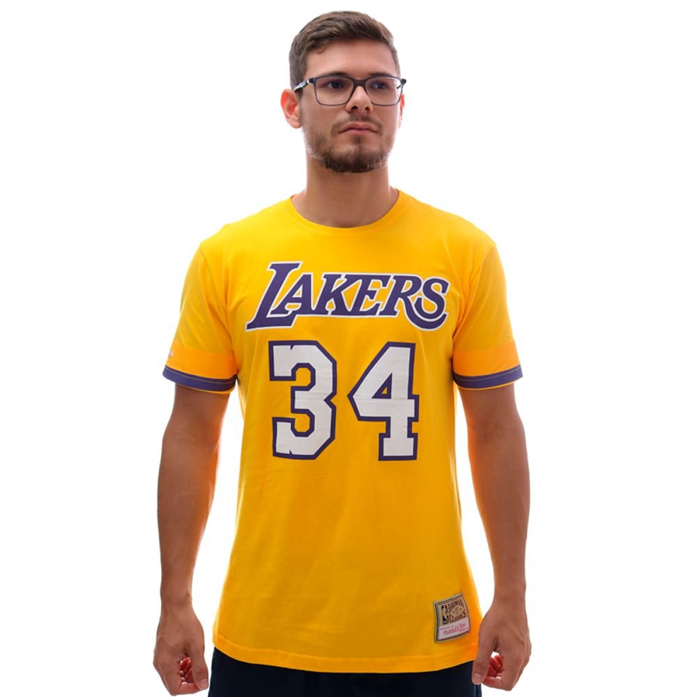 Camiseta Mitchell & Ness NBA Los Angeles Lakers O'Neal