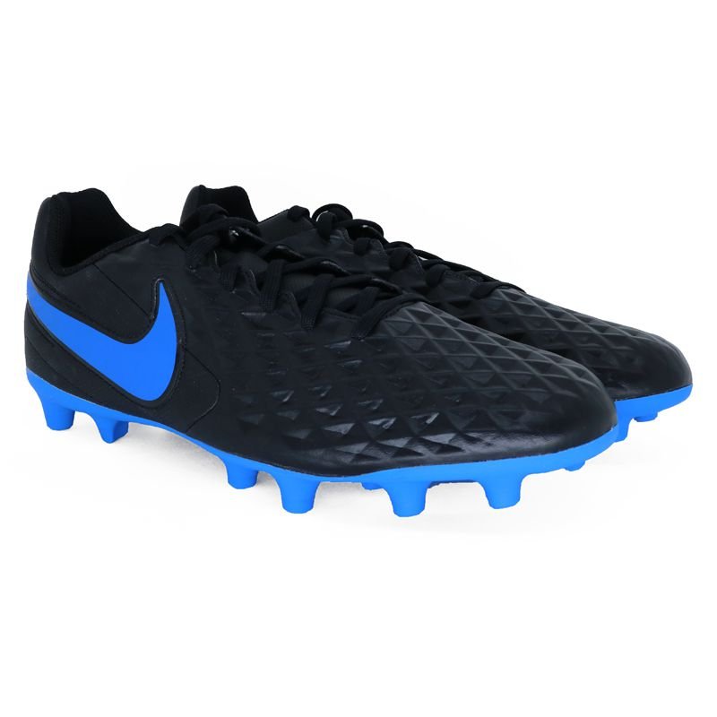 Chuteira Nike Tiempo Legend 8 Club Preto e Azul