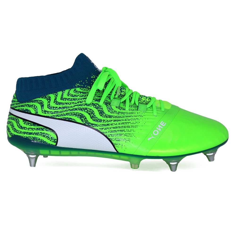 ① Chuteira Puma One 18.1 MX SG Campo