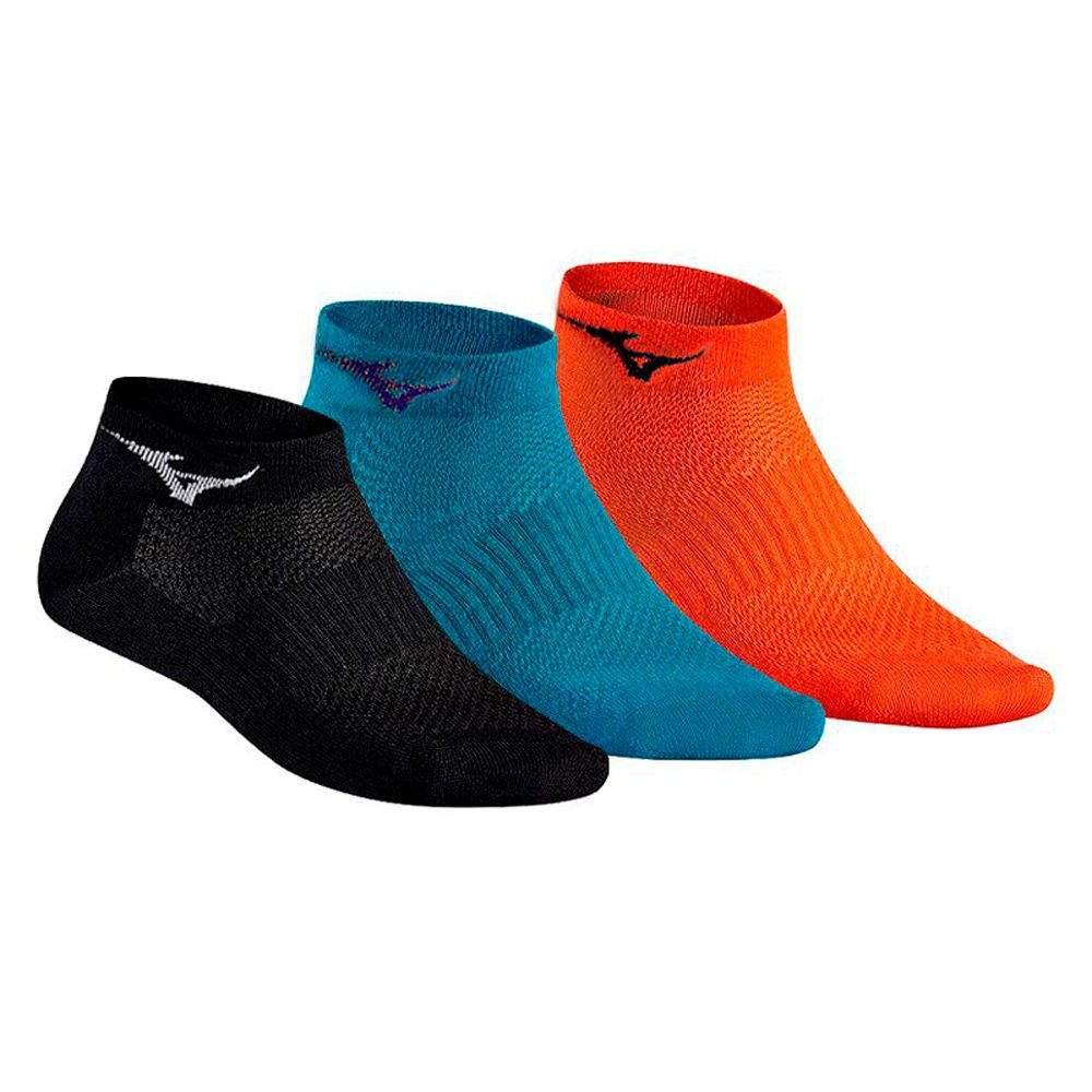 Kit Meia Mizuno Training Mid 3 Pares