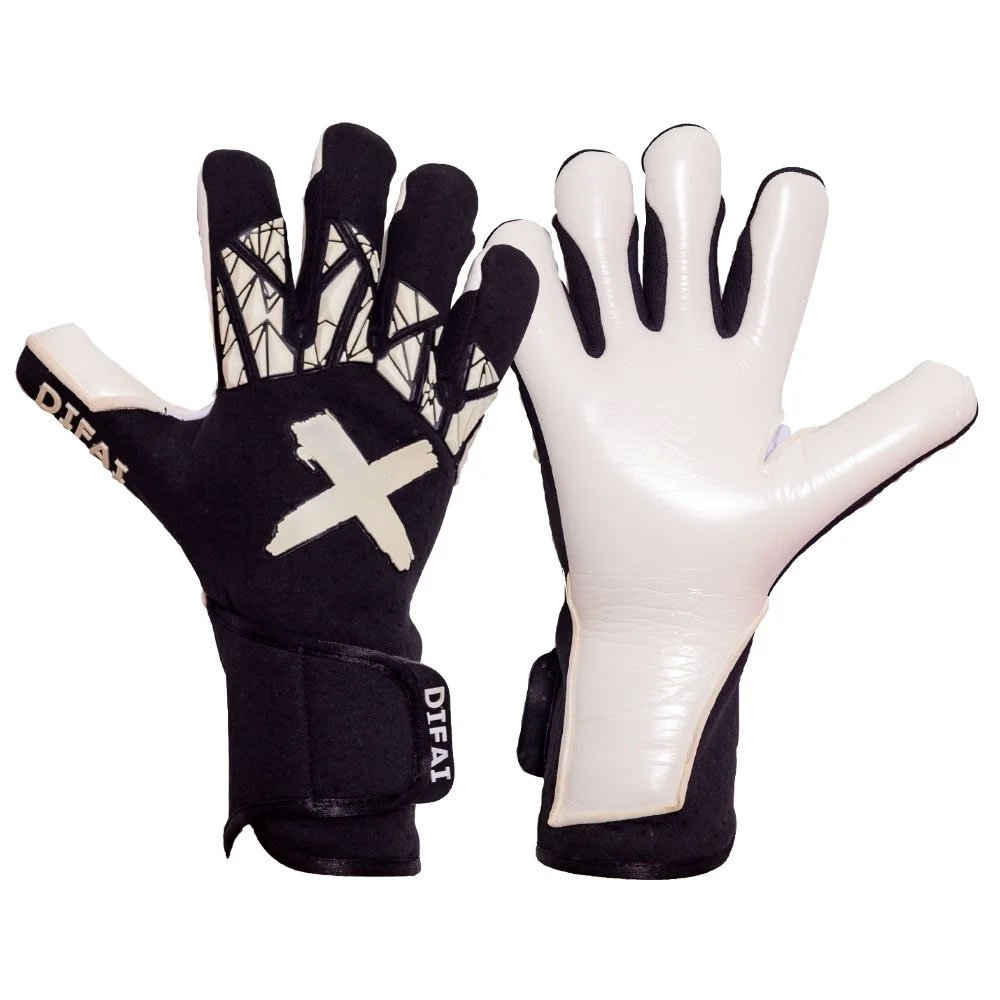 Luva Difai Gold Preta/Branca