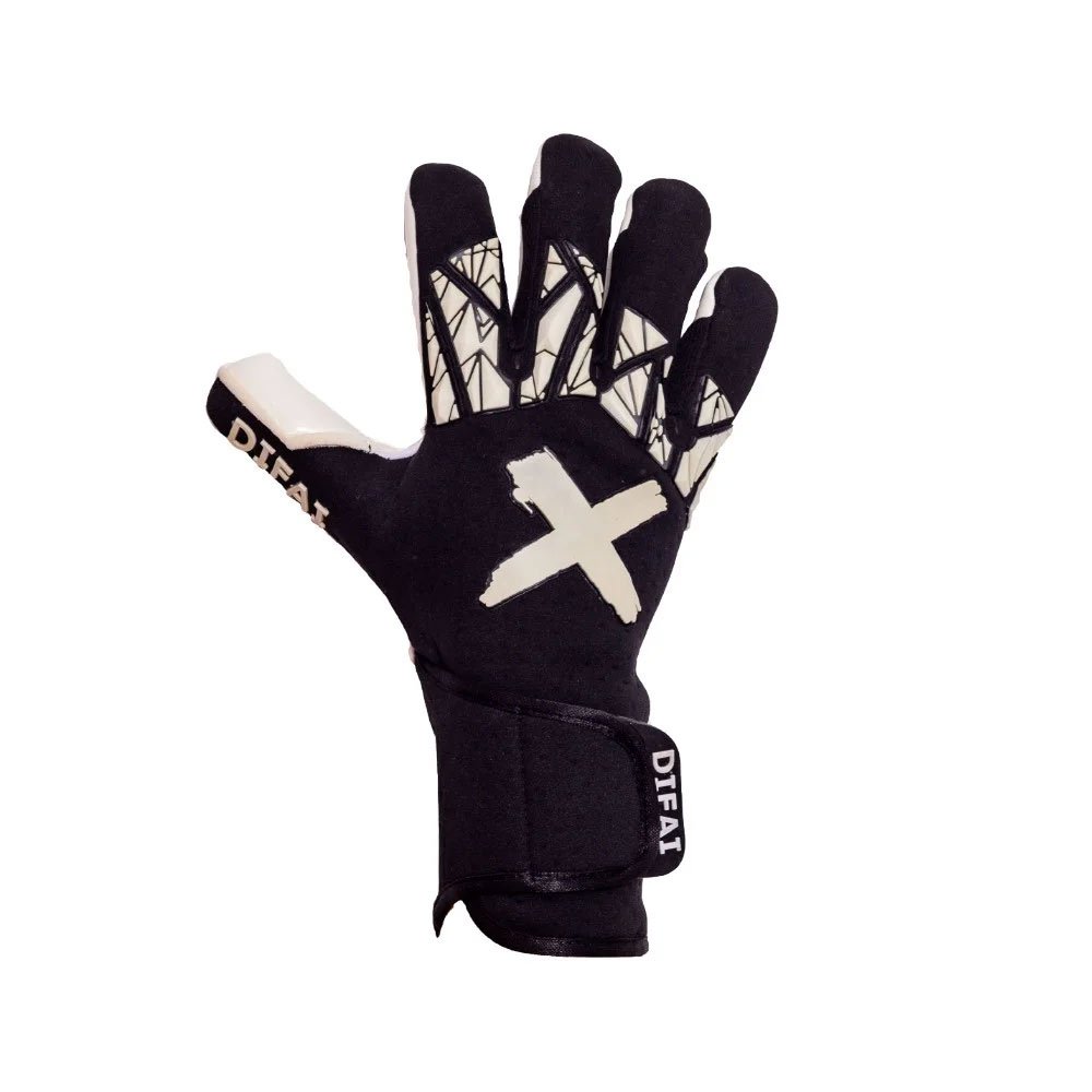 Luva Difai Gold Preta/Branca