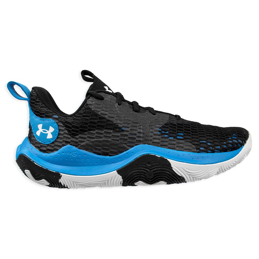 Tênis Under Armour Spawn 3 Preto e Azul