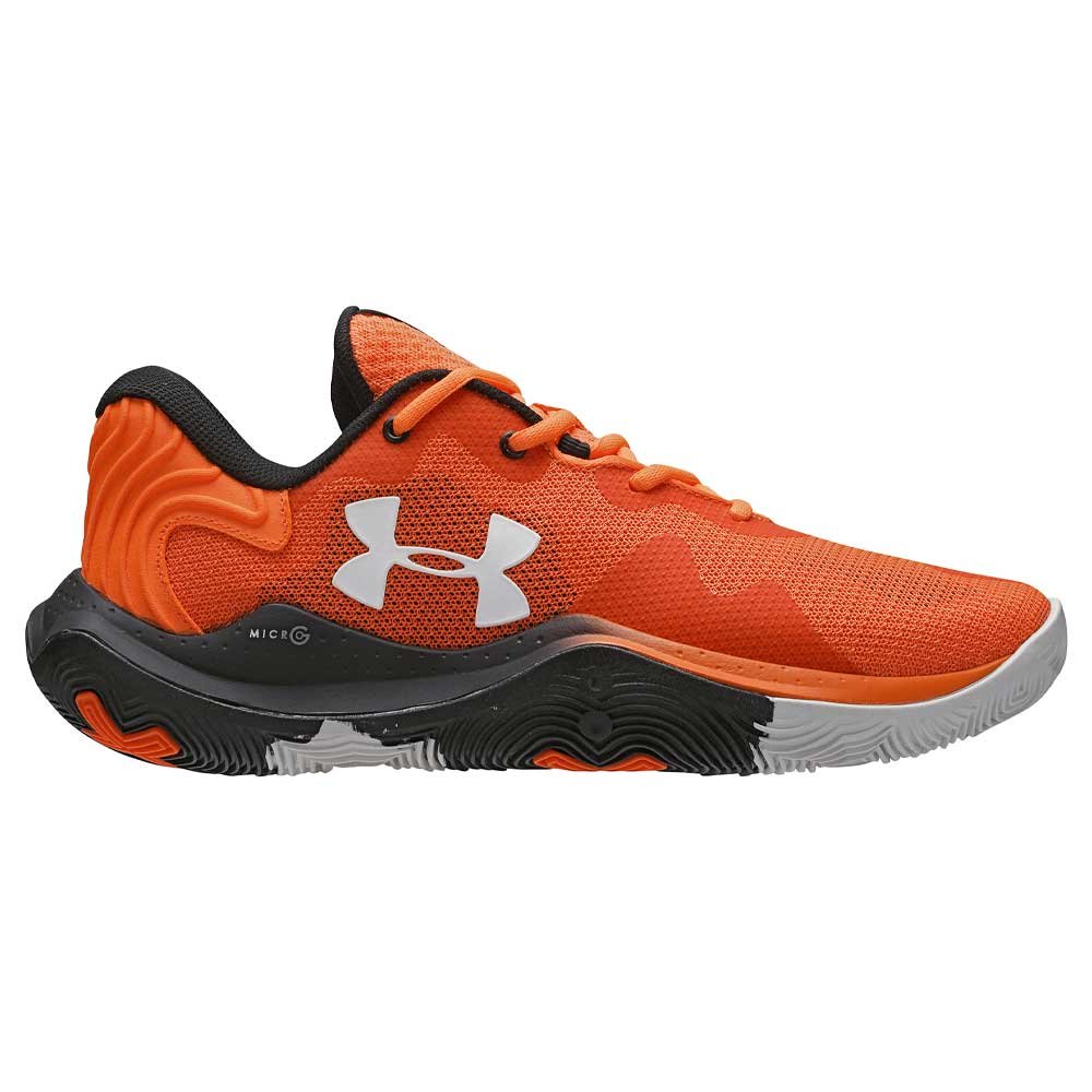 Tênis Under Armour Basquete Buzzer Laranja