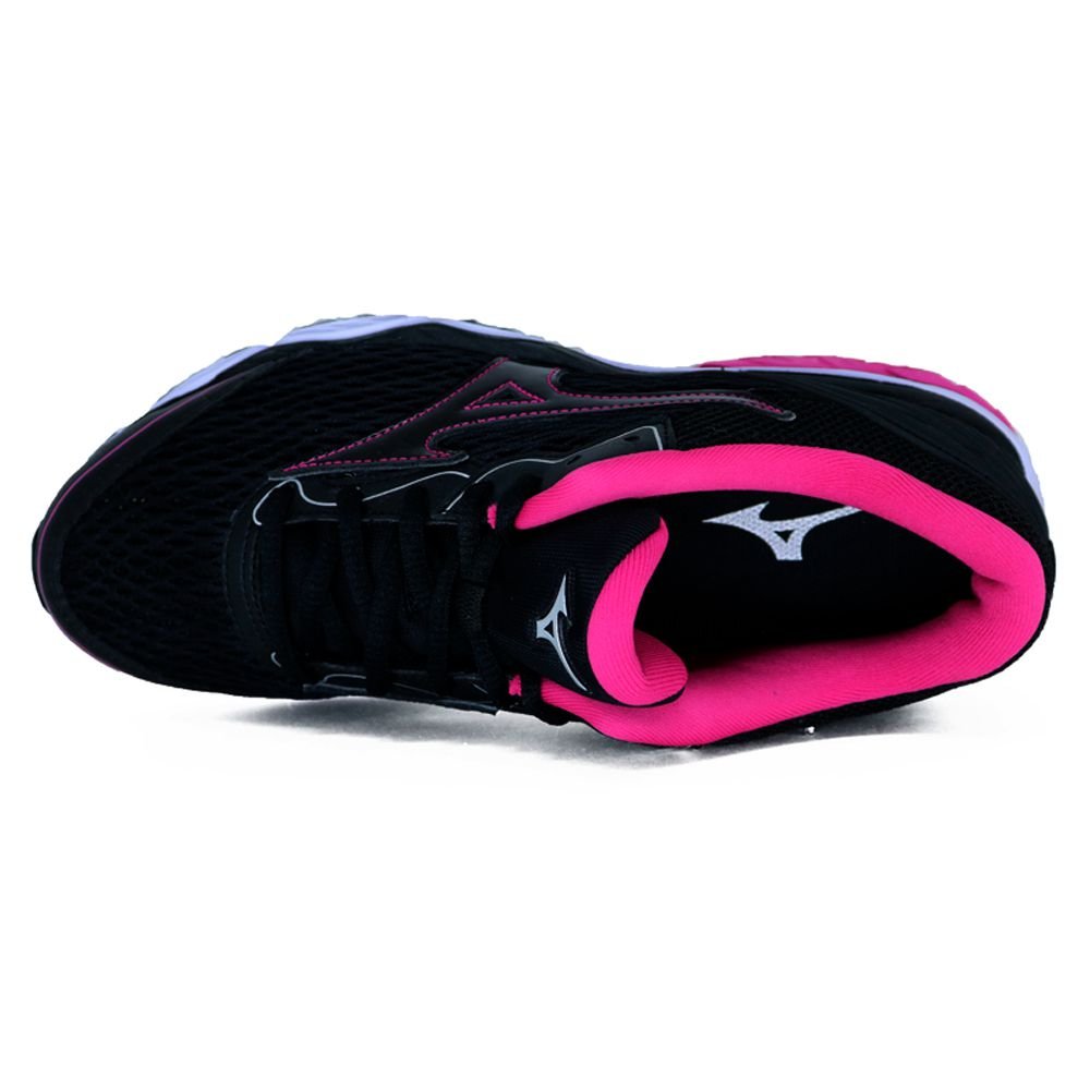 Tênis Mizuno Wave Mirai 2 Preto E Rosa