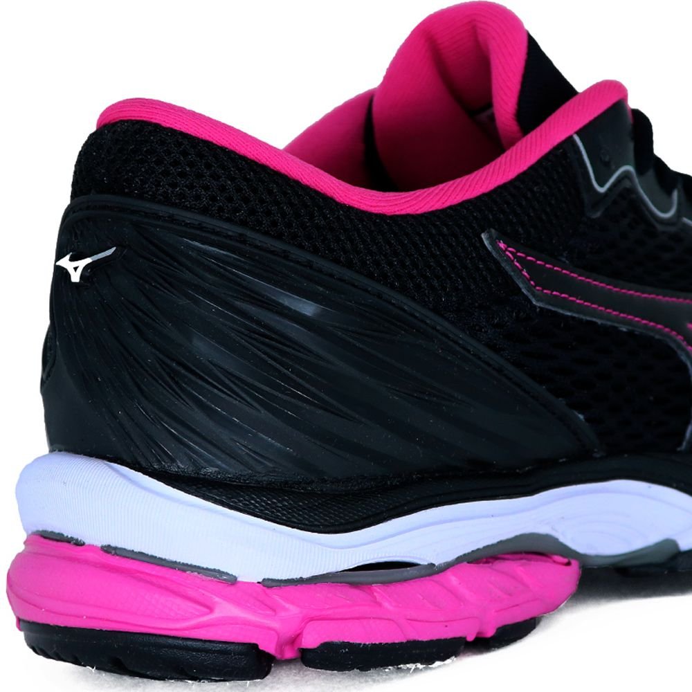 Tênis Mizuno Wave Mirai 2 Preto E Rosa