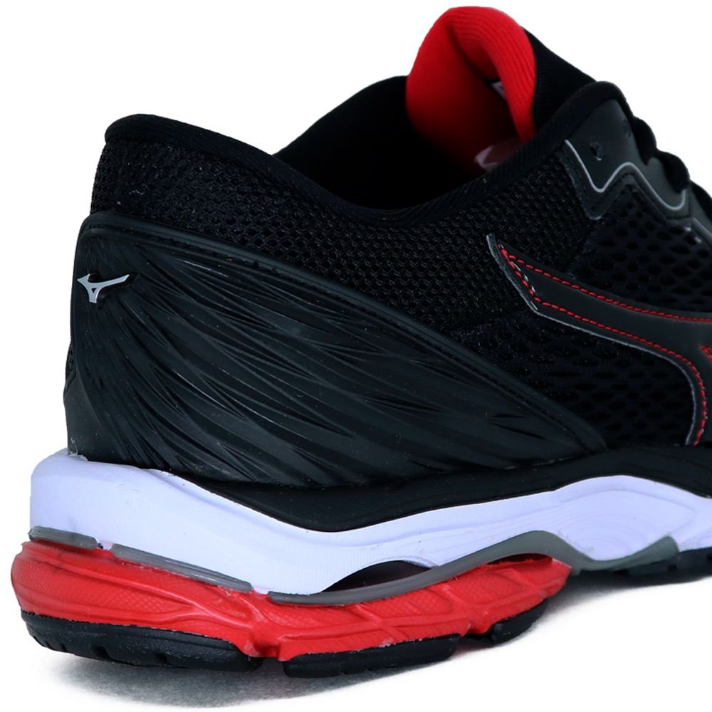 Tênis Mizuno Wave Mirai 2 Preto E Vermelho