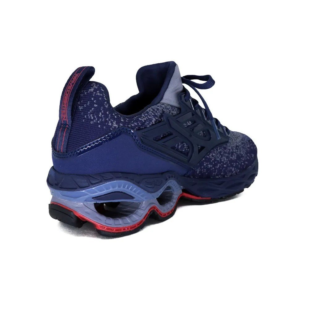 Tênis Mizuno Wave Creation Waveknit 2 Marinho/cinza