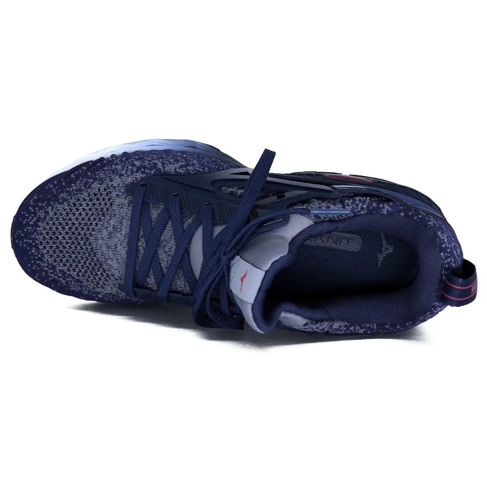 Tênis Mizuno Wave Creation Waveknit 2 Marinho/cinza