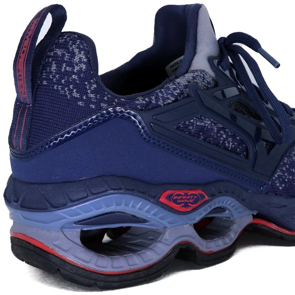 Tênis Mizuno Wave Creation Waveknit 2 Marinho/cinza