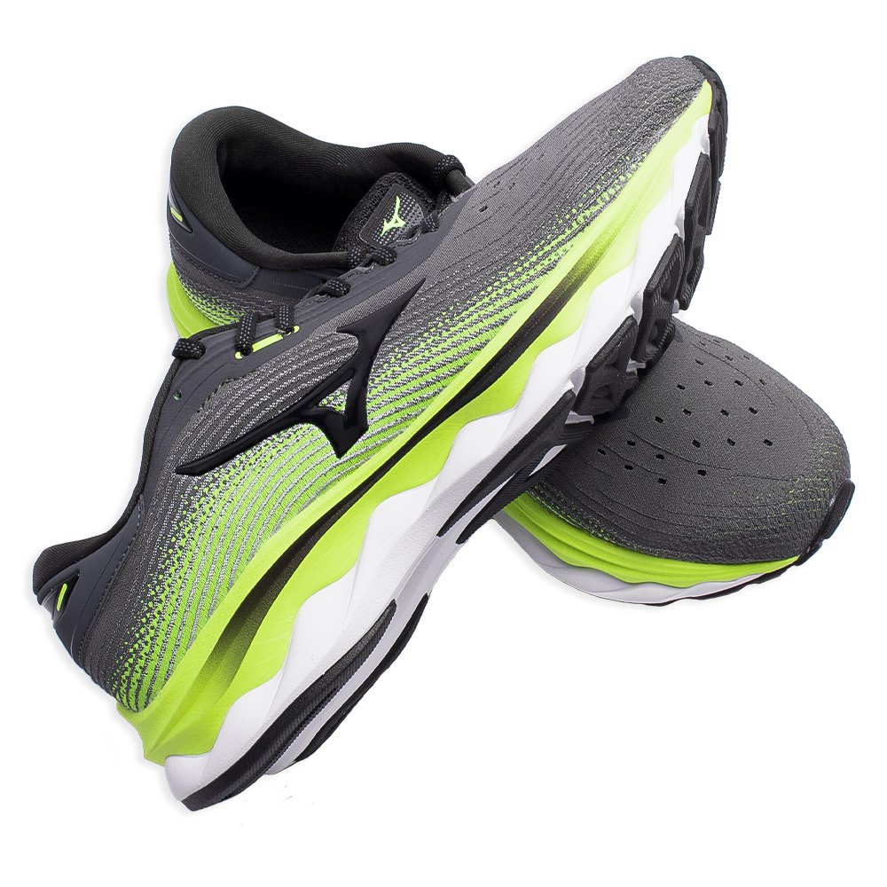 Tênis Mizuno Wave Sky 5 Cinza