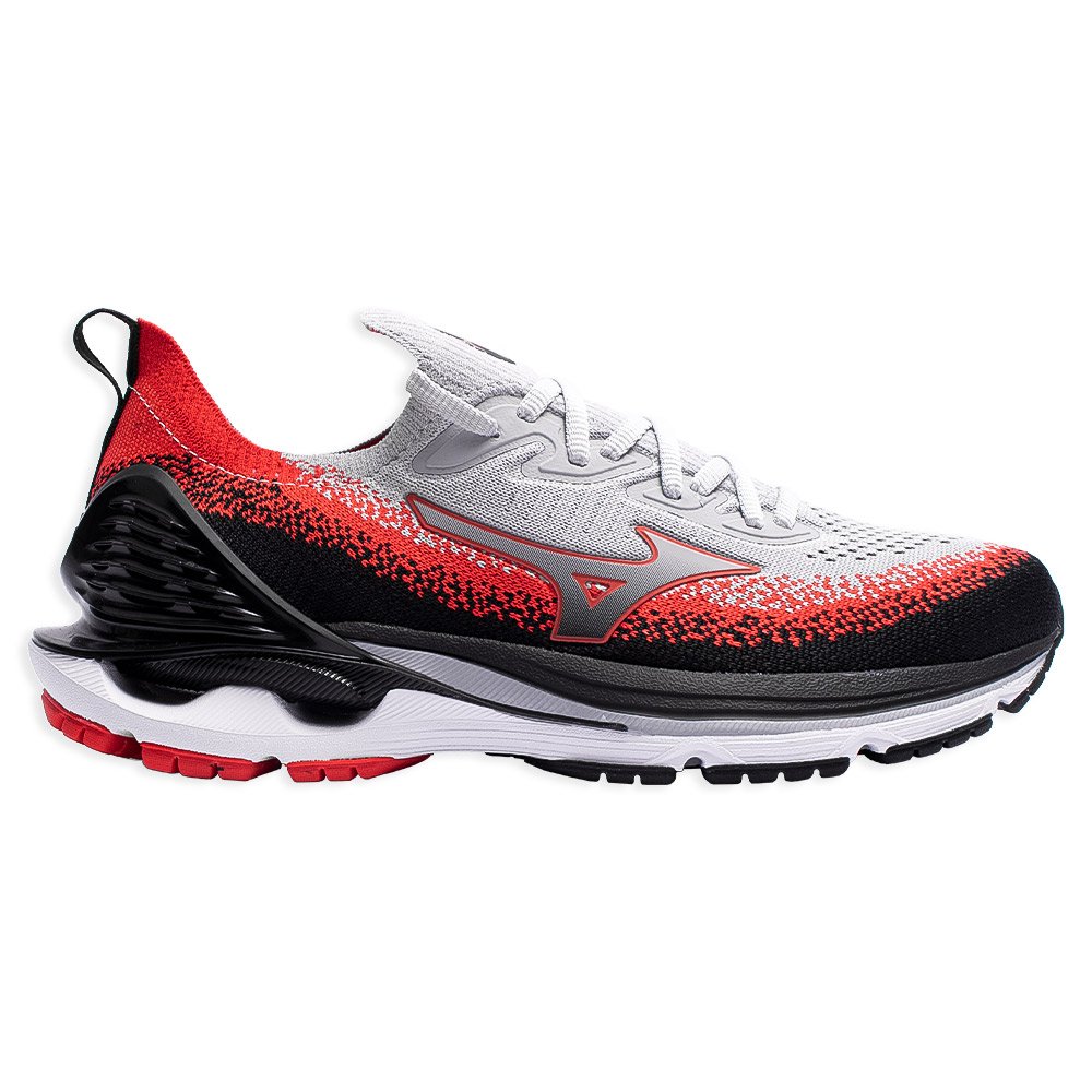 Tênis Mizuno Wave Laser Preto e Laranja