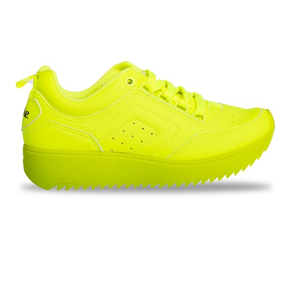 Tênis Coca Cola Moon X58 Feminino Amarelo Neon