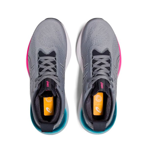 Tênis Asics Gel-Nimbus 25 Feminino Cinza