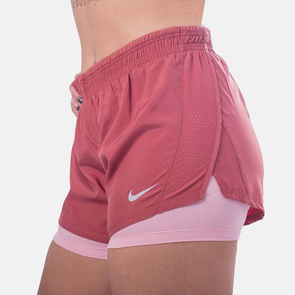 Shorts Nike 10k 2in1 Feminino