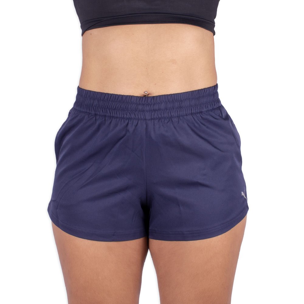 Short Puma Performance Woven 3 Feminino Marinho