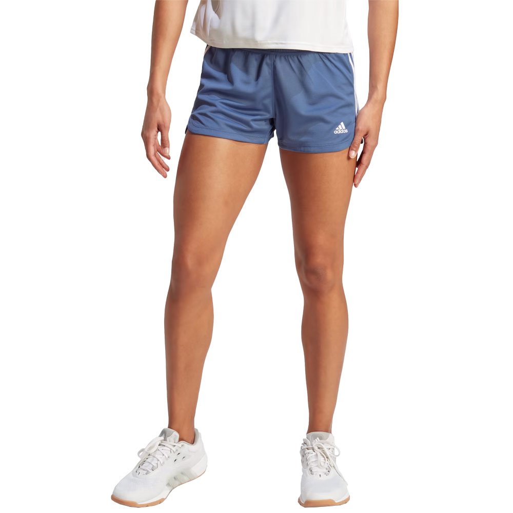 kisa② Short Adidas Pacer 3s Knit Feminino