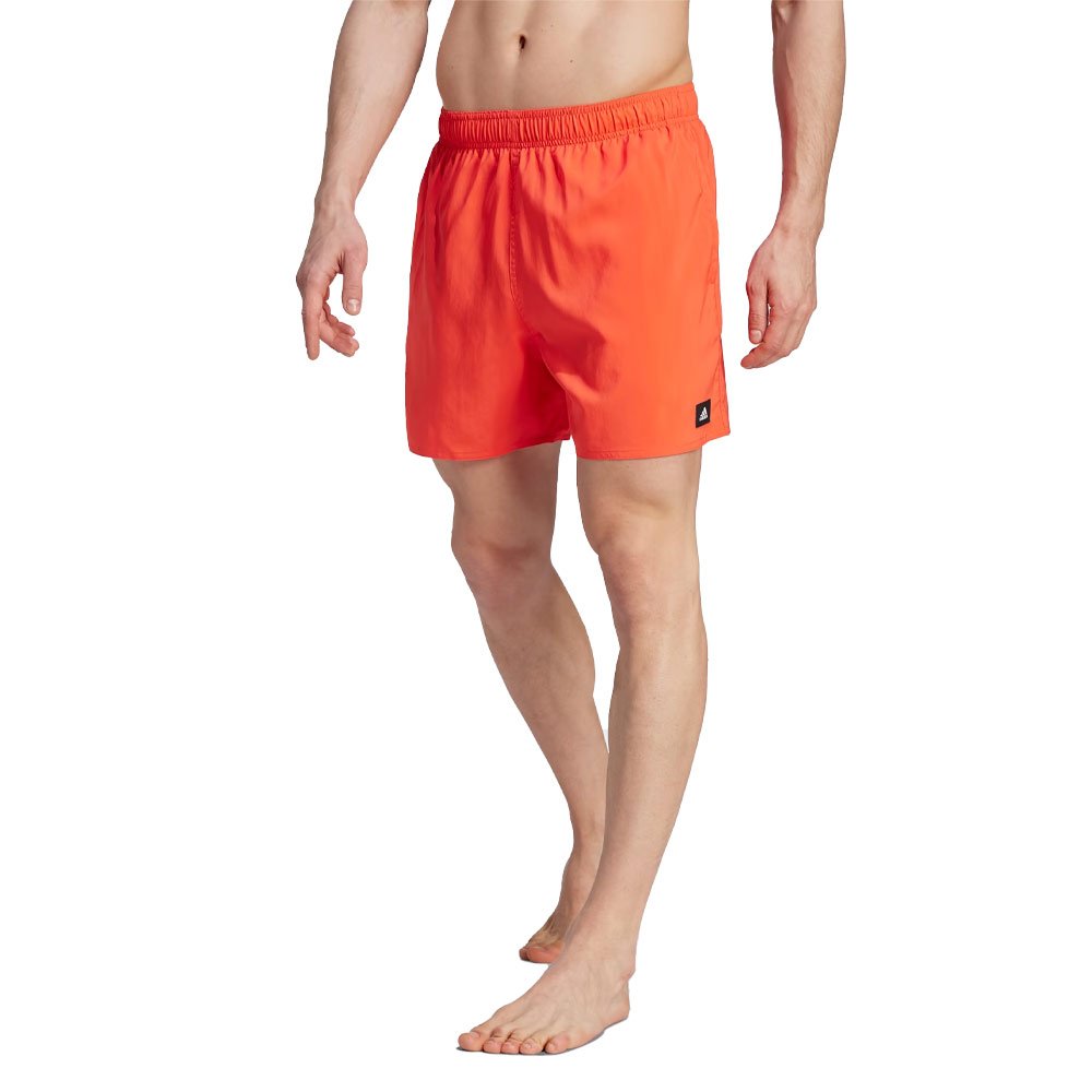 Short Adidas Natação Solid CLX Laranja