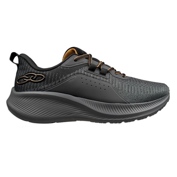Tênis Olympikus Chroma Conforto Masculino Chumbo e Preto
