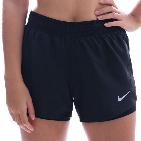 Shorts Nike 10k 2in1 Feminino Preto