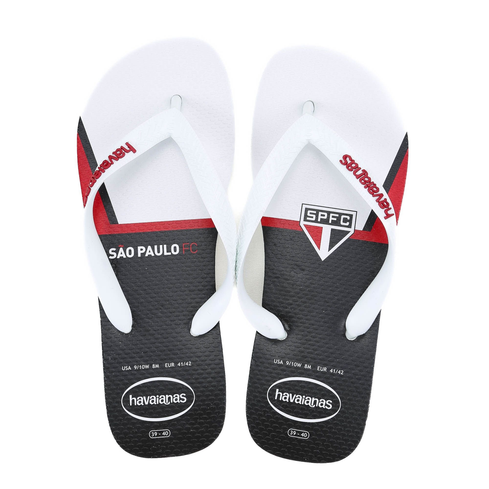 Chinelo Havaianas Top Times São Paulo Branco