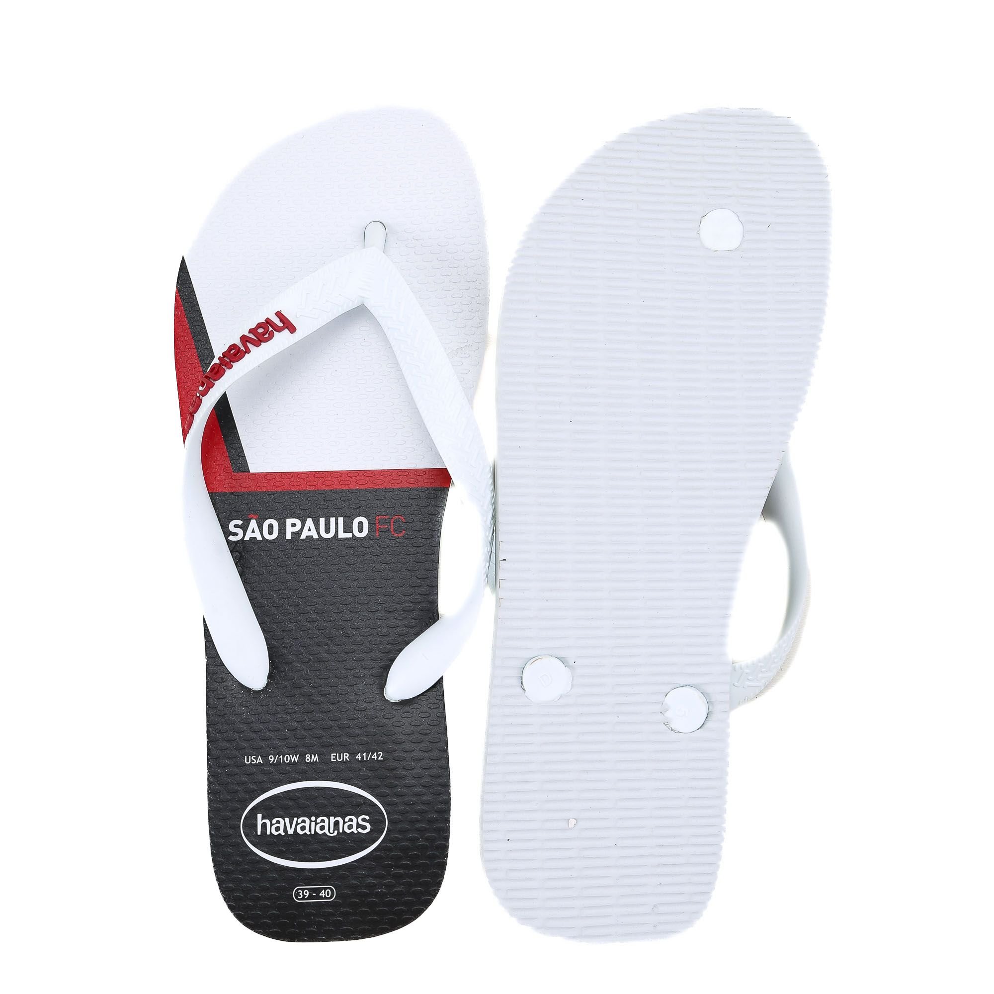 Chinelo Havaianas Top Times São Paulo Branco
