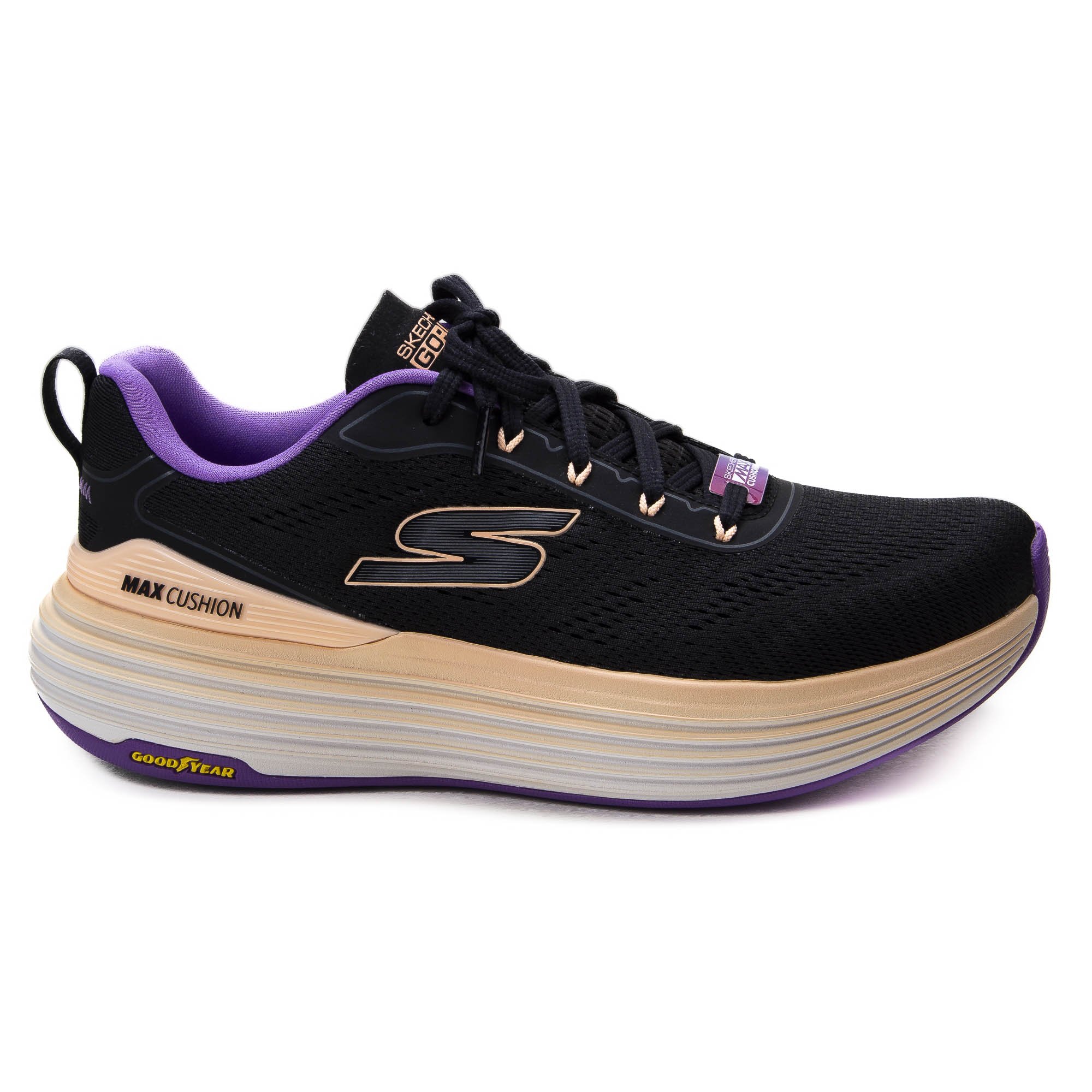 Tênis Skechers Max Cushioning Suspension Feminino Preto