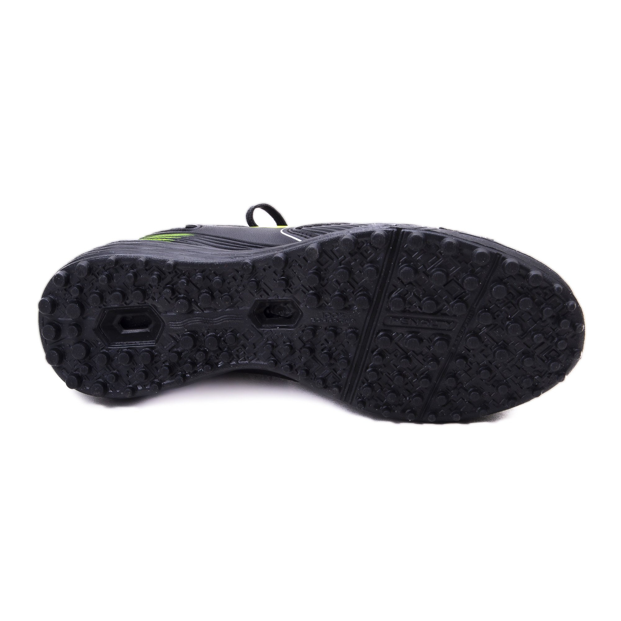 Chuteira Penalty SE7E Pro Molix Locker Y-1 Society Preto