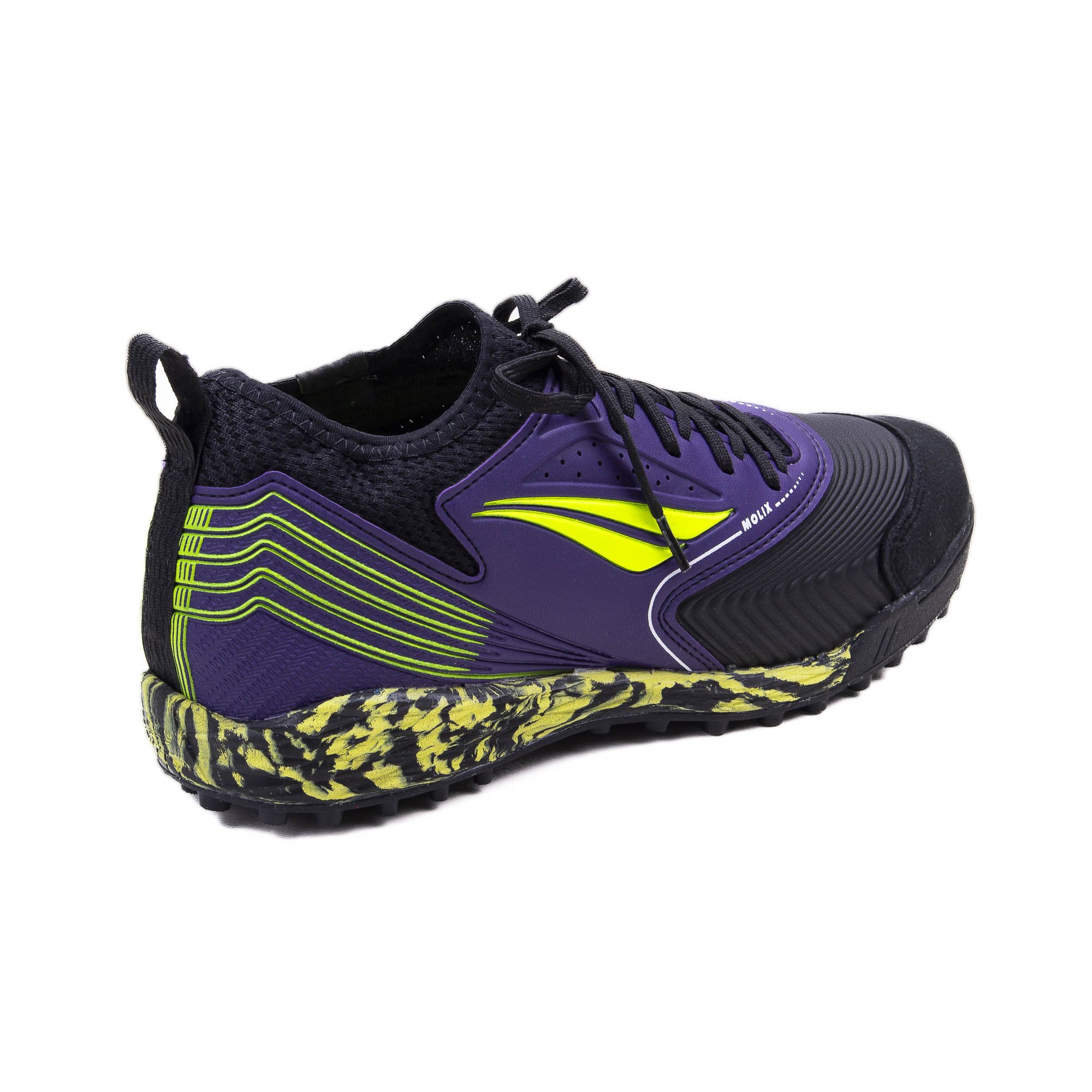 Chuteira Penalty SE7E Pro Molix Locker Y-1 Society Preto