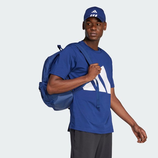 Camiseta Adidas Essentials Big Logo Marinho - G