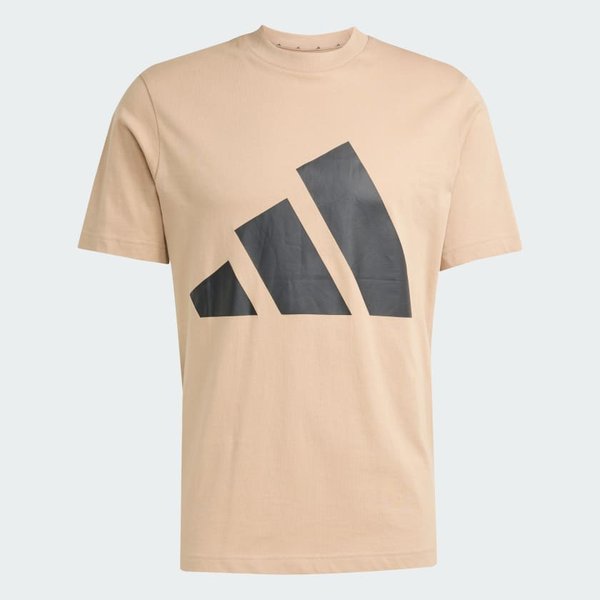 Camiseta Adidas Essentials Big Logo Marrom - P
